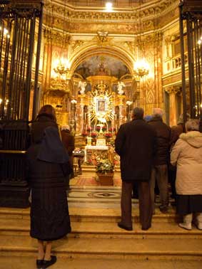 Santuario della Consolata. Celebrazione del rito Funebre